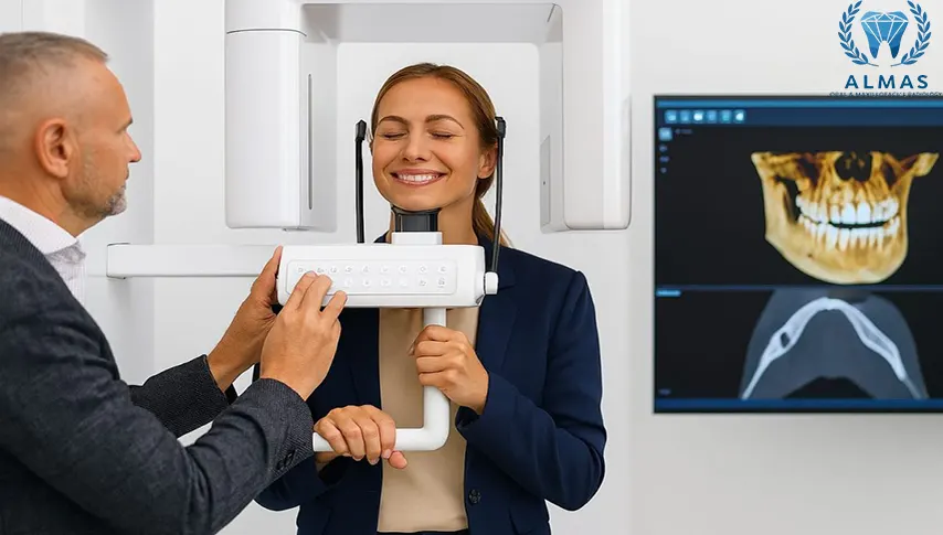 اسکن سه بعدی دندان CBCT با بیمه سرمد
